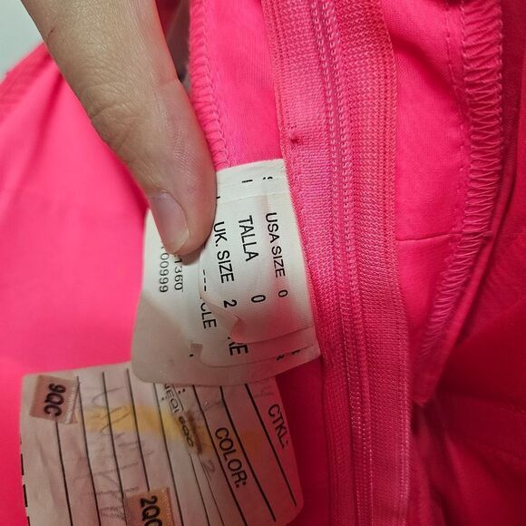 Elegant Pink Strapless Sequin Dress By Mori Lee Size 0 - Picture 7 of 7